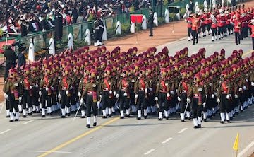 v2bct6as indian army soldiers republic day 2020